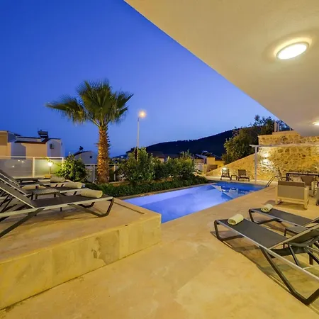Lumiere 1, Located In The Kiziltas Area Of Kalkan, 8 Guests Villa *