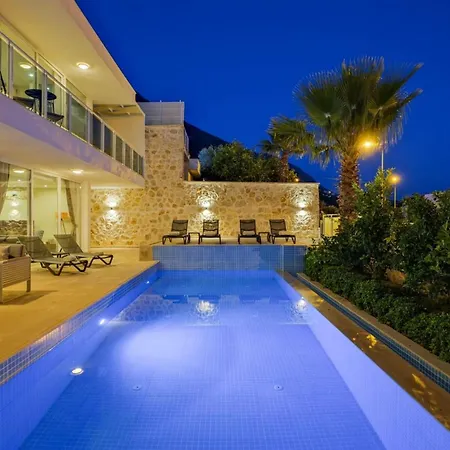 Villa Lumiere 1, Located In The Kiziltas Area Of Kalkan, 8 Guests *